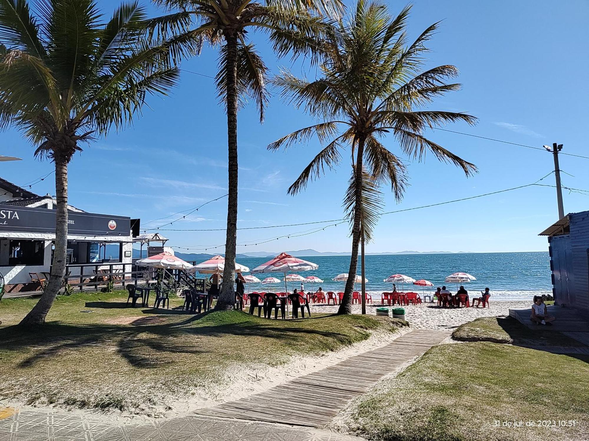 Apto 20 Metros Do Mar. Florianópolis Kültér fotó